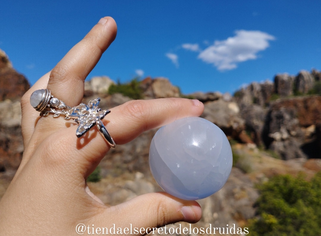 Esfera de selenita tamaño L